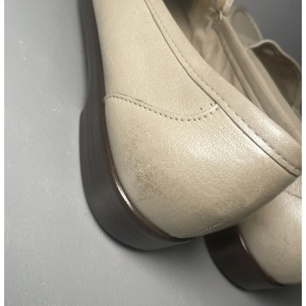 SAS Simplify Pearl Bone Tripad Comfort Flat Loafers Shoes USA Womens US 7